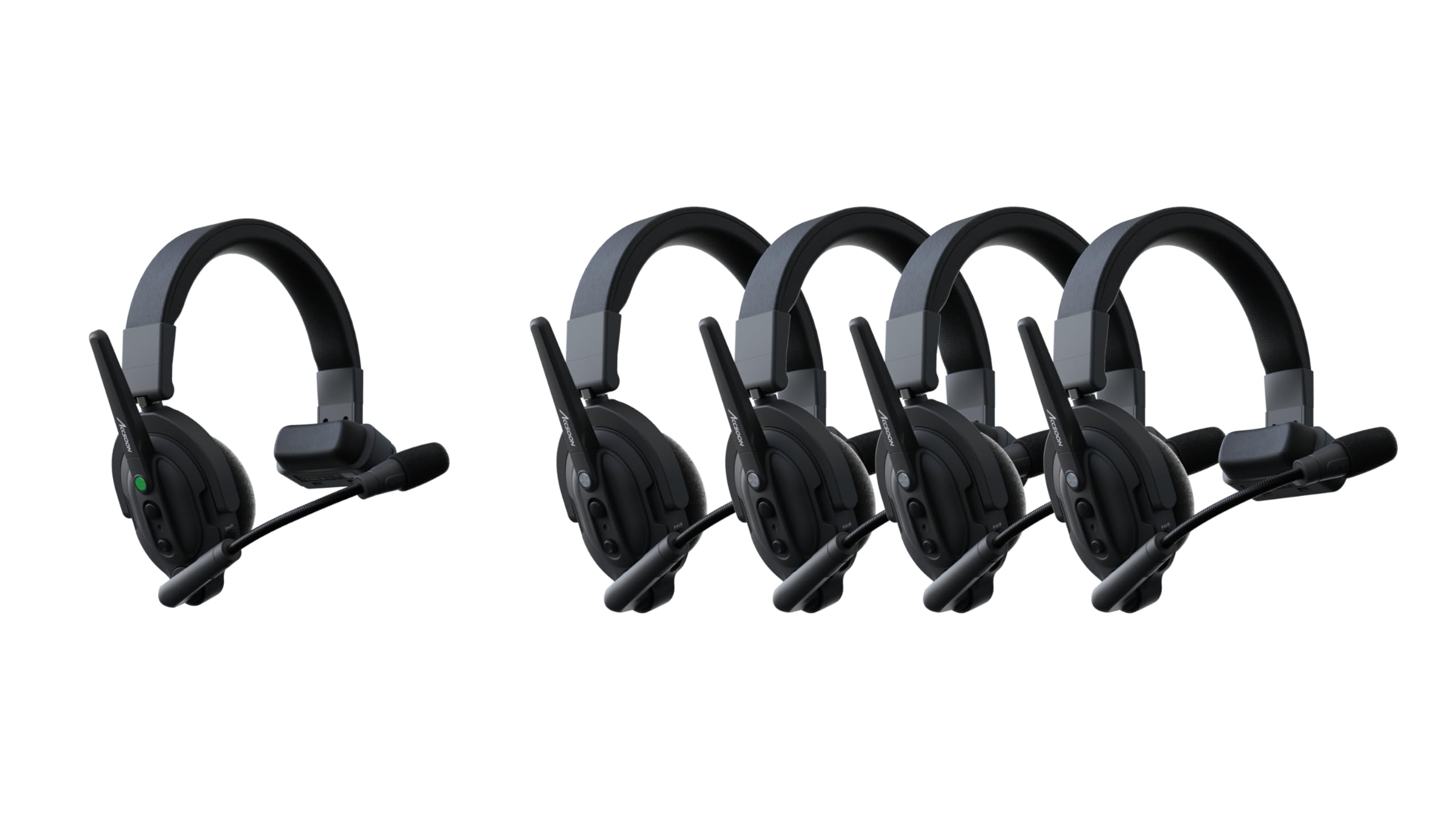 Accsoon MIC02-1H4R Wireless Intercom System (for 5 people) Como (1H4R)
Accsoon MIC02-1H4R Wireless Intercom System (for 5 people) Como (1H4R)