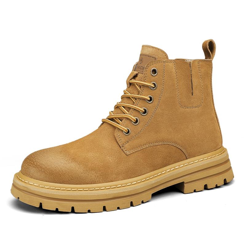 Модная матовая мужская обувь на толстой подошве, из высококачественной натуральной кожи, для активного отдыха, вечеринок, повседневной носки в офисе, мотоциклетные мужские ботинки 44 жёлтый
Модная матовая мужская обувь на толстой подошве, из высококачественной натуральной кожи, для активного отдыха, вечеринок, повседневной носки в офисе, мотоциклетные мужские ботинки 44 жёлтый