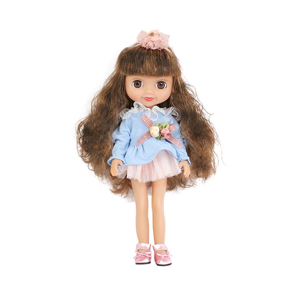 Dress-up Dolls Will Blink Vinyl Dolls Girls Toy Training Institutions Enrollment Gifts Toy Gift Box Wholesale 38cm синій
Dress-up Dolls Will Blink Vinyl Dolls Girls Toy Training Institutions Enrollment Gifts Toy Gift Box Wholesale 38cm синій