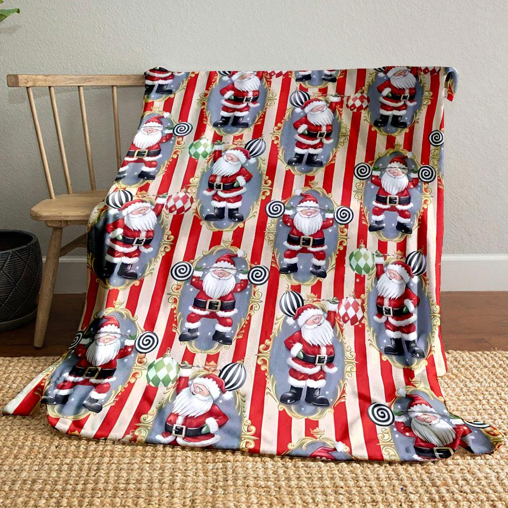 Santa Claus Striped Pattern Blanket bedroom Blanket for Livingroom Couch lunch break Soft throw for Friend s festival Gift 80cm x 120cm
Santa Claus Striped Pattern Blanket bedroom Blanket for Livingroom Couch lunch break Soft throw for Friend s festival Gift 80cm x 120cm