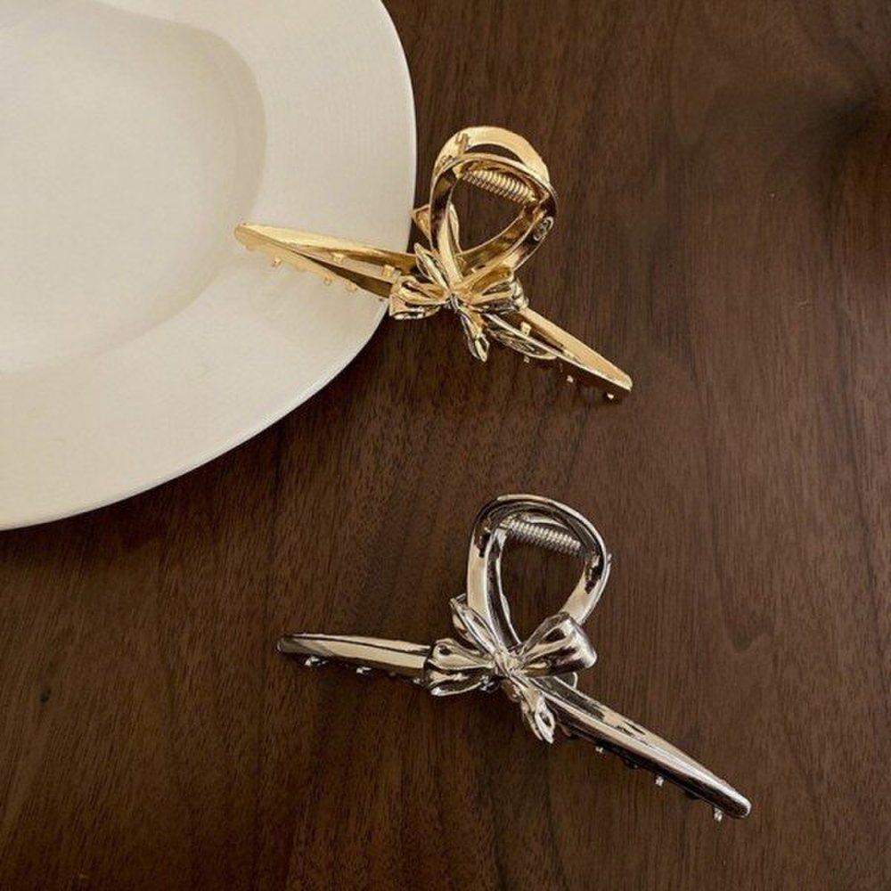 Mno Metal Ribbon Hairpin Updo Hair Clip Long Hair Ornament Hairpin Silver
Mno Metal Ribbon Hairpin Updo Hair Clip Long Hair Ornament Hairpin Silver