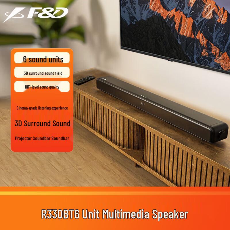 F&D HT-320 3D Surround Soundbar (CN version)
F&D HT-320 3D Surround Soundbar (CN version)