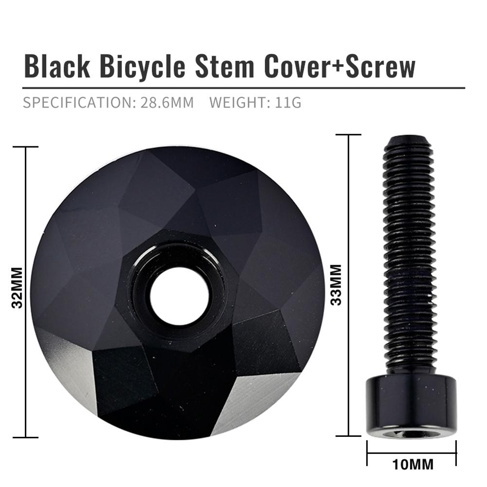 Mountain Bike Diamond Stem Cover Top Cap Bicycle Headset Cover Cnc Aluminum Alloy Bicycle Accessories black #1
Mountain Bike Diamond Stem Cover Top Cap Bicycle Headset Cover Cnc Aluminum Alloy Bicycle Accessories black #1