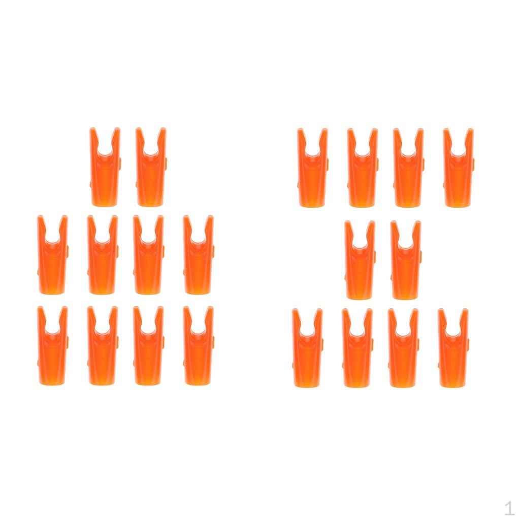 20Pcs Plastic Orange Color Insert Pin Nock SHAFT TAILS
20Pcs Plastic Orange Color Insert Pin Nock SHAFT TAILS