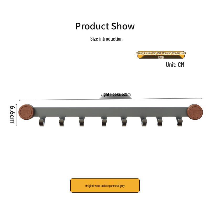 ZNMW No-Punch Door Back 8-Hook Rack
ZNMW No-Punch Door Back 8-Hook Rack