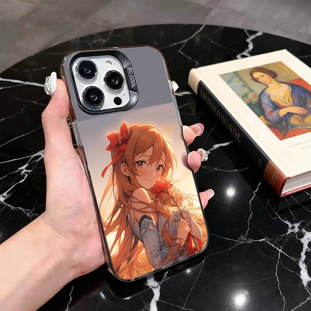 Sword Art Online Asuna Yuuki Phone Case For iPhone 17,16,15,14,13,12,11 Plus,Pro Max,XS,Colorful Silver Black Cover iPhone14Pro
Sword Art Online Asuna Yuuki Phone Case For iPhone 17,16,15,14,13,12,11 Plus,Pro Max,XS,Colorful Silver Black Cover iPhone14Pro