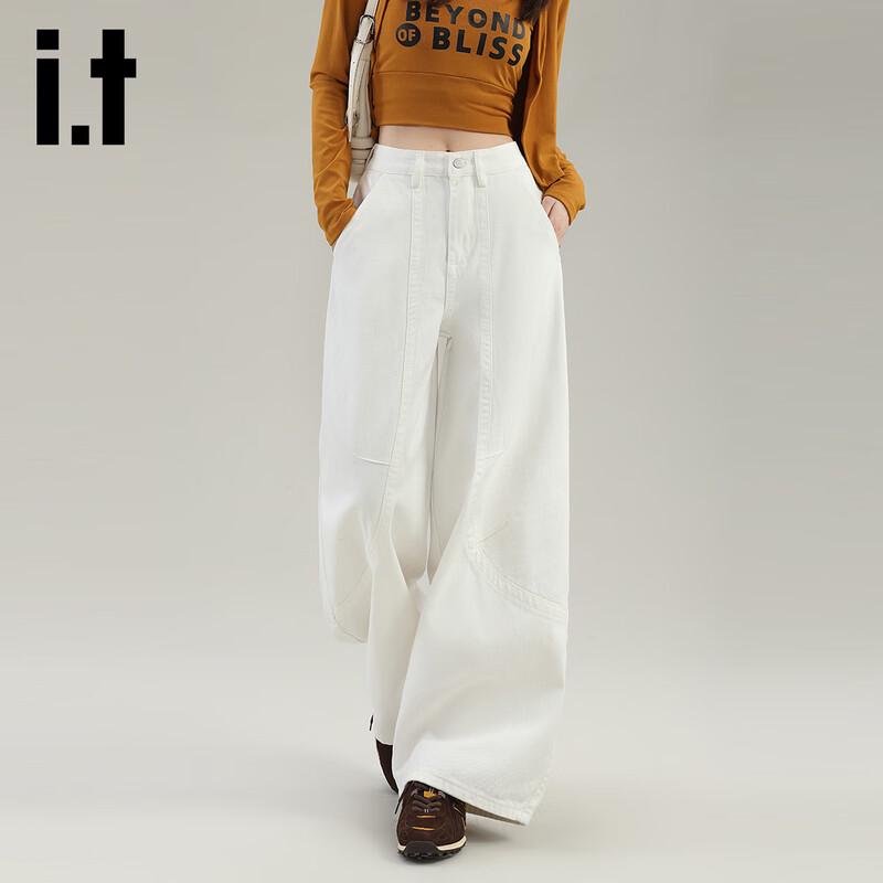 Izzueit Women s Pure Cotton Loose Wide-Leg Denim Jeans S
Izzueit Women s Pure Cotton Loose Wide-Leg Denim Jeans S