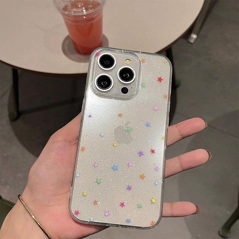 Цветной блестящий мягкий чехол «Звезды» для iPhone 13/14/15 Pro Max iPhone 13 Pro Max
Цветной блестящий мягкий чехол «Звезды» для iPhone 13/14/15 Pro Max iPhone 13 Pro Max