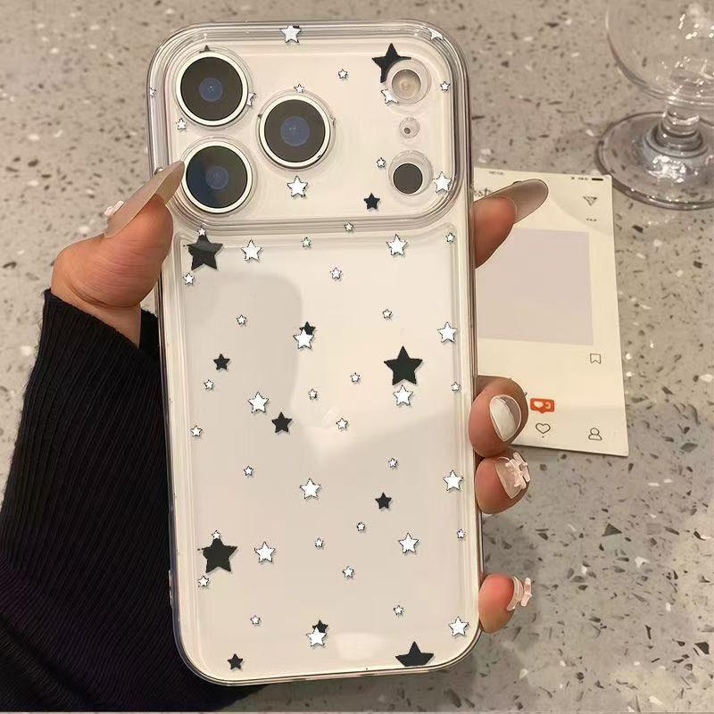 Мягкий прозрачный чехол для телефона Звездный черно-белый для Apple iPhone 7/8 Plus, 11, 14, 15, 16, 17 и 17 Pro Max. iPhone 16 Plus
Мягкий прозрачный чехол для телефона Звездный черно-белый для Apple iPhone 7/8 Plus, 11, 14, 15, 16, 17 и 17 Pro Max. iPhone 16 Plus