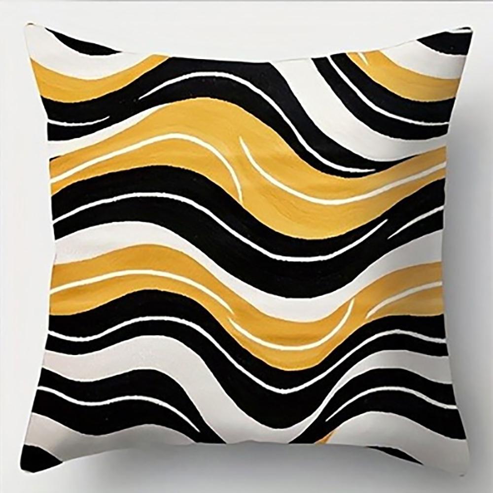 Wavy Yellow & Black Pillow CoverSuitable for sofa car bedroom decorative cushion cover pillow cover 16x16Inch
Wavy Yellow & Black Pillow CoverSuitable for sofa car bedroom decorative cushion cover pillow cover 16x16Inch
