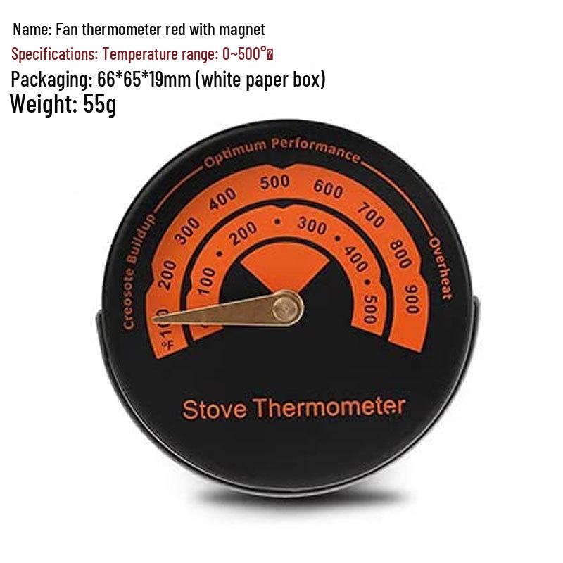 Four-Blade Eco Thermoelectric Wood Stove Fan with Thermometer
Four-Blade Eco Thermoelectric Wood Stove Fan with Thermometer