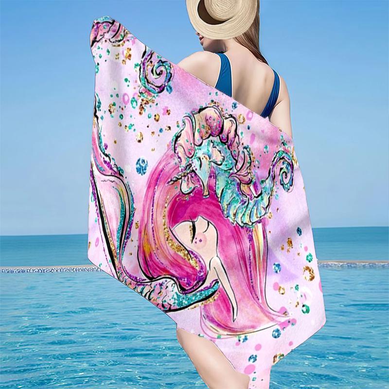 Mermaid Fantasy Crescent Moon Beach Towel, Super Soft Microfiber, Gift for Her/Him, Birthday, for Pool, Beach, Travel, Home Decor Fan gifts 70cmx140cm(27x55inch)
Mermaid Fantasy Crescent Moon Beach Towel, Super Soft Microfiber, Gift for Her/Him, Birthday, for Pool, Beach, Travel, Home Decor Fan gifts 70cmx140cm(27x55inch)