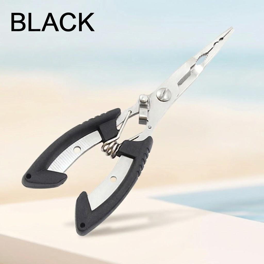 17CM Multifunction Fishing Plier Scissor Braid Line Lure Cutter Hook Remover Tackle Tool Cutting Fish Use Tongs
17CM Multifunction Fishing Plier Scissor Braid Line Lure Cutter Hook Remover Tackle Tool Cutting Fish Use Tongs