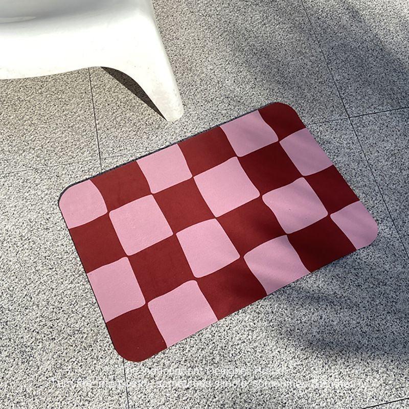 Chessboard Pattern Silicone Diatomaceous Earth Door Mat With Water Absorption For Bathroom And Bedroom E
Chessboard Pattern Silicone Diatomaceous Earth Door Mat With Water Absorption For Bathroom And Bedroom E