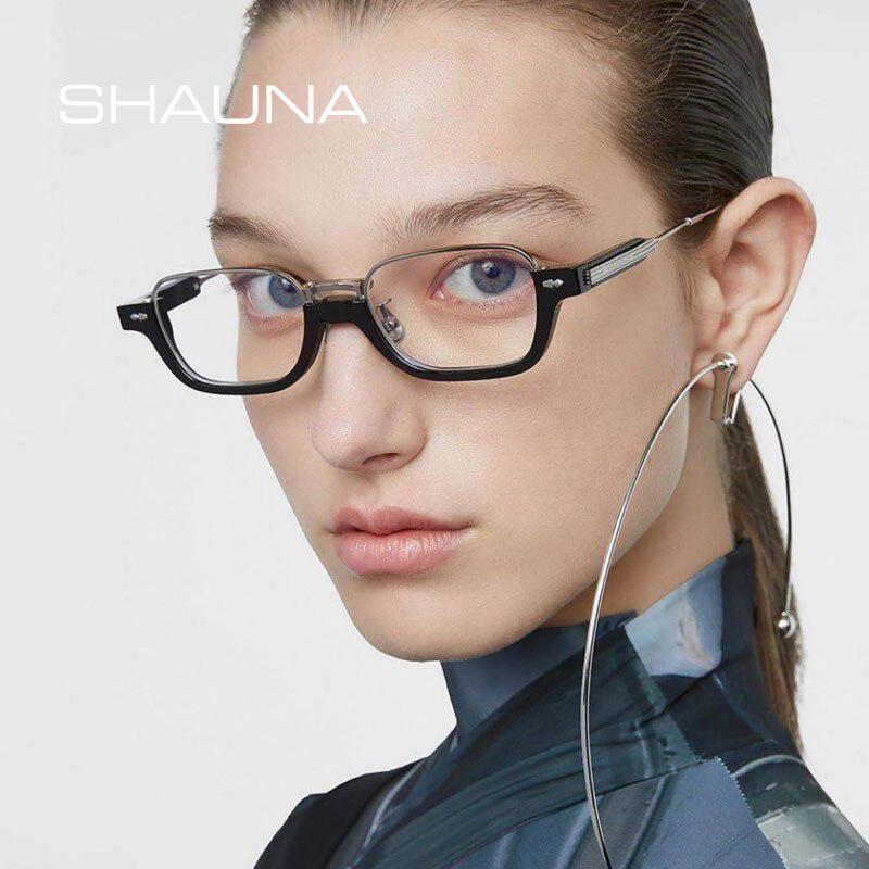 SHAUNA модная оправа Hlaf с защитой от синего света, оптическая оправа, ретро-прямоугольные солнцезащитные очки UV400
SHAUNA модная оправа Hlaf с защитой от синего света, оптическая оправа, ретро-прямоугольные солнцезащитные очки UV400