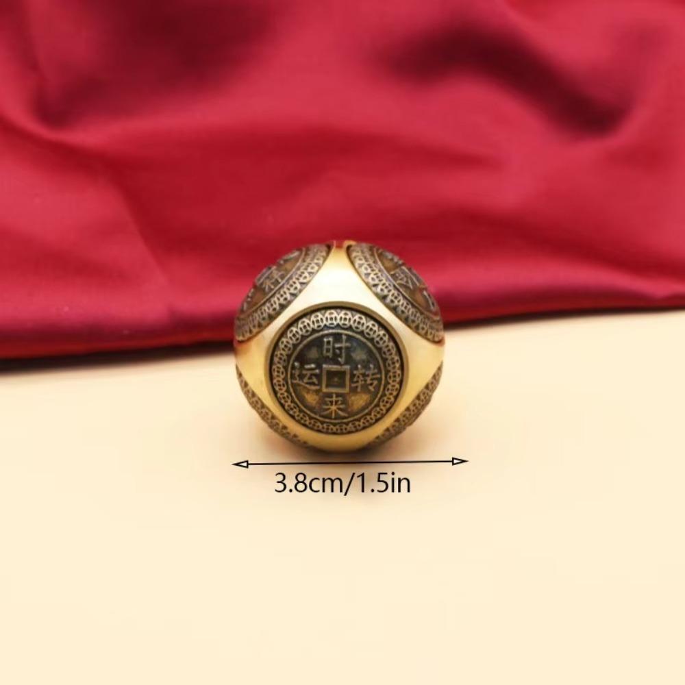 Bagua Fidget Toy Rotation Spherical Stress Relief Toys Portable Brass Fitness Ball Kids Adult Gift
Bagua Fidget Toy Rotation Spherical Stress Relief Toys Portable Brass Fitness Ball Kids Adult Gift