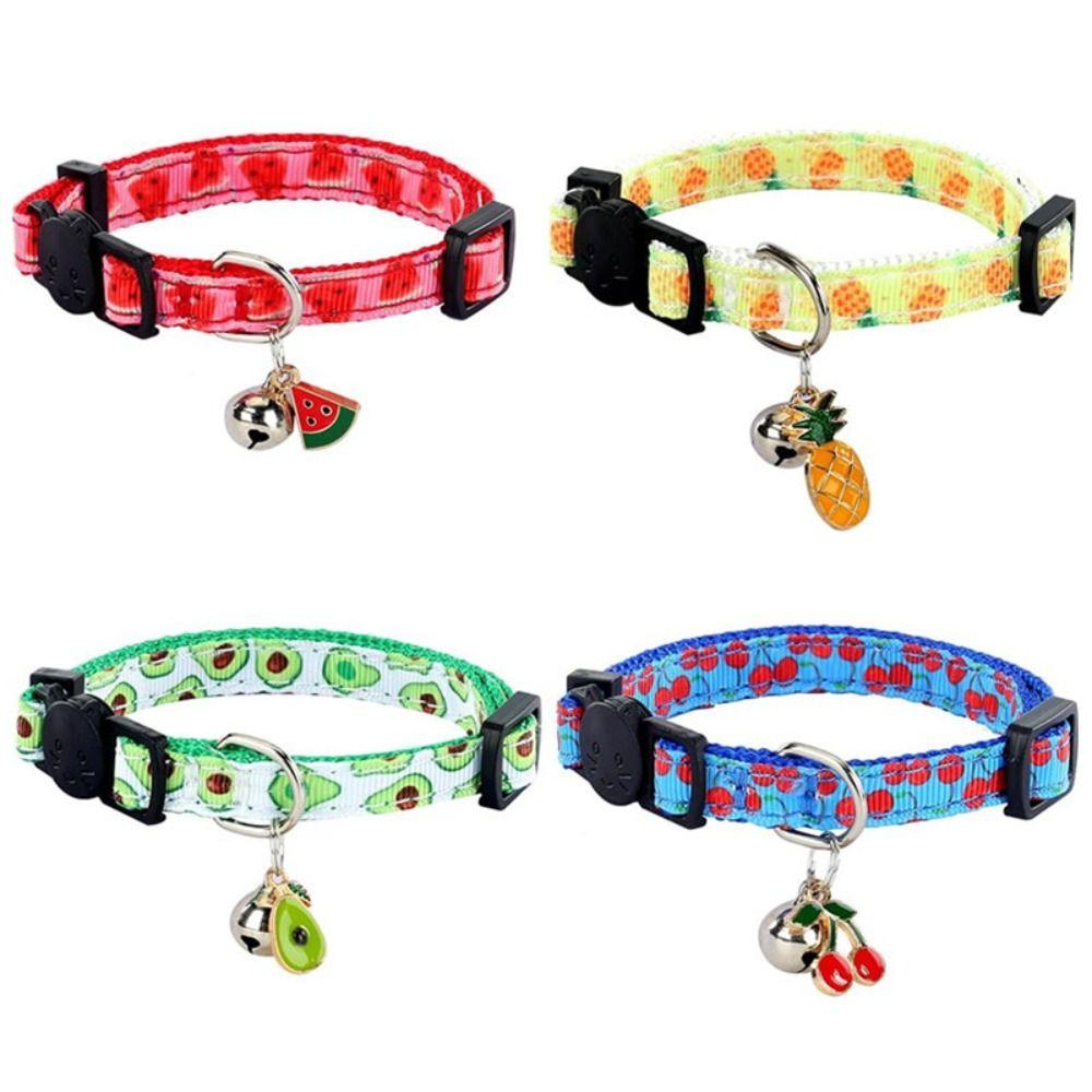 With Bell Cat Kitten Collar Adjustable Puppy Necklace Cute Pet Collar for 4Pcs/Set Pet Accessories 4Pcs/Set 
With Bell Cat Kitten Collar Adjustable Puppy Necklace Cute Pet Collar for 4Pcs/Set Pet Accessories 4Pcs/Set