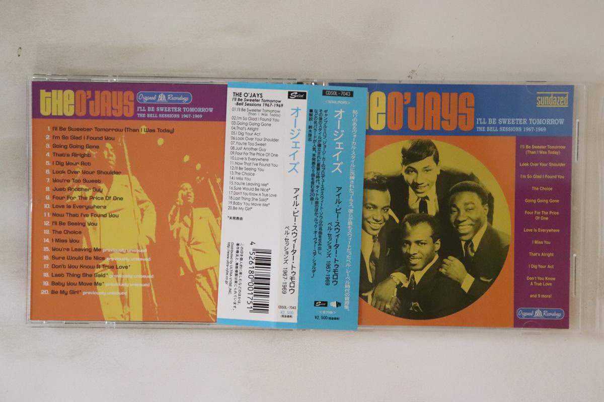 CD O JAYS - I ll Be Sweeter Tomorrow (The Bell CDSOL7043 Ultra-Vybe, Inc 2002 Japan Obi Soul/Funk Used
CD O JAYS - I ll Be Sweeter Tomorrow (The Bell CDSOL7043 Ultra-Vybe, Inc 2002 Japan Obi Soul/Funk Used
