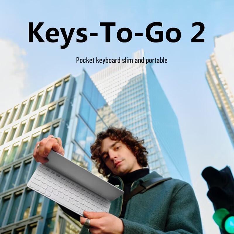 Logitech Keys-To-Go 2 Wireless Bluetooth Keyboard
Logitech Keys-To-Go 2 Wireless Bluetooth Keyboard
