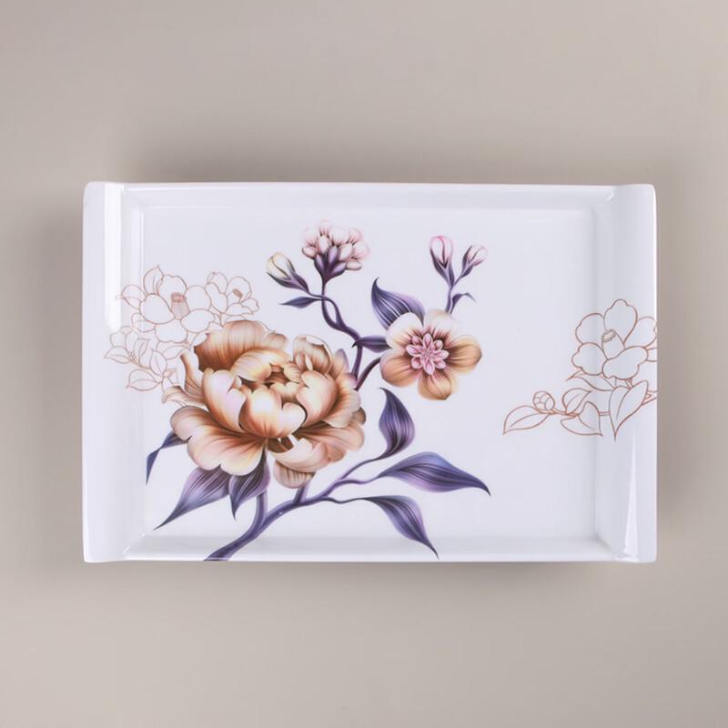 Ru Han Creative Melamine High-Foot Serving Tray
Ru Han Creative Melamine High-Foot Serving Tray