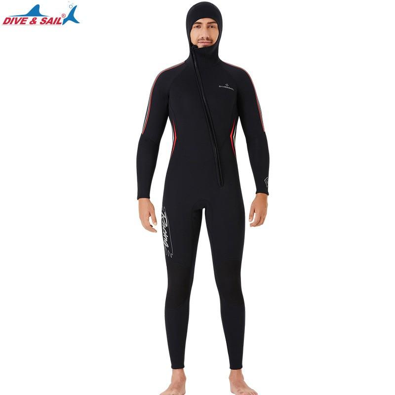 Diving Suit Men s 3MM Hooded Thick Warm Swimsuit One-piece Cold-proof Snorkeling Surfing XXL чорний
Diving Suit Men s 3MM Hooded Thick Warm Swimsuit One-piece Cold-proof Snorkeling Surfing XXL чорний
