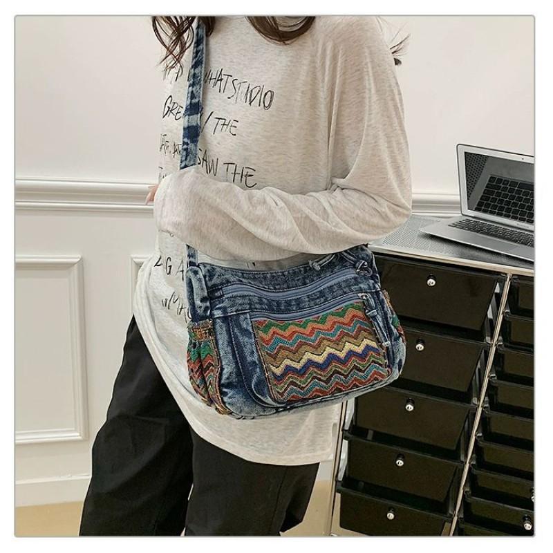 Korean All-matching Simple National Style Fashionable Shoulder Bag Women s Commuting Cross-body Canvas Trendy 28x10x18 темно-синий
Korean All-matching Simple National Style Fashionable Shoulder Bag Women s Commuting Cross-body Canvas Trendy 28x10x18 темно-синий