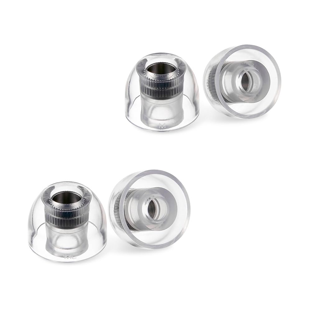 AZLA SednaEarfit Mithryl Sound Conduction Ear Tips US FDA Compliant Surgical Stainless Steel Double Structure Shaft Silicone Ring High Frequency Low
AZLA SednaEarfit Mithryl Sound Conduction Ear Tips US FDA Compliant Surgical Stainless Steel Double Structure Shaft Silicone Ring High Frequency Low