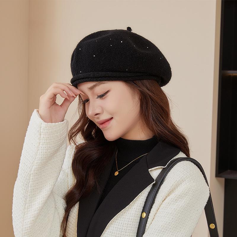 Женский берет, классическая французская шляпа - элегантный черный шерстяной берет для вечеринки, романтического французского тематического наряда average size чёрный
Женский берет, классическая французская шляпа - элегантный черный шерстяной берет для вечеринки, романтического французского тематического наряда average size чёрный