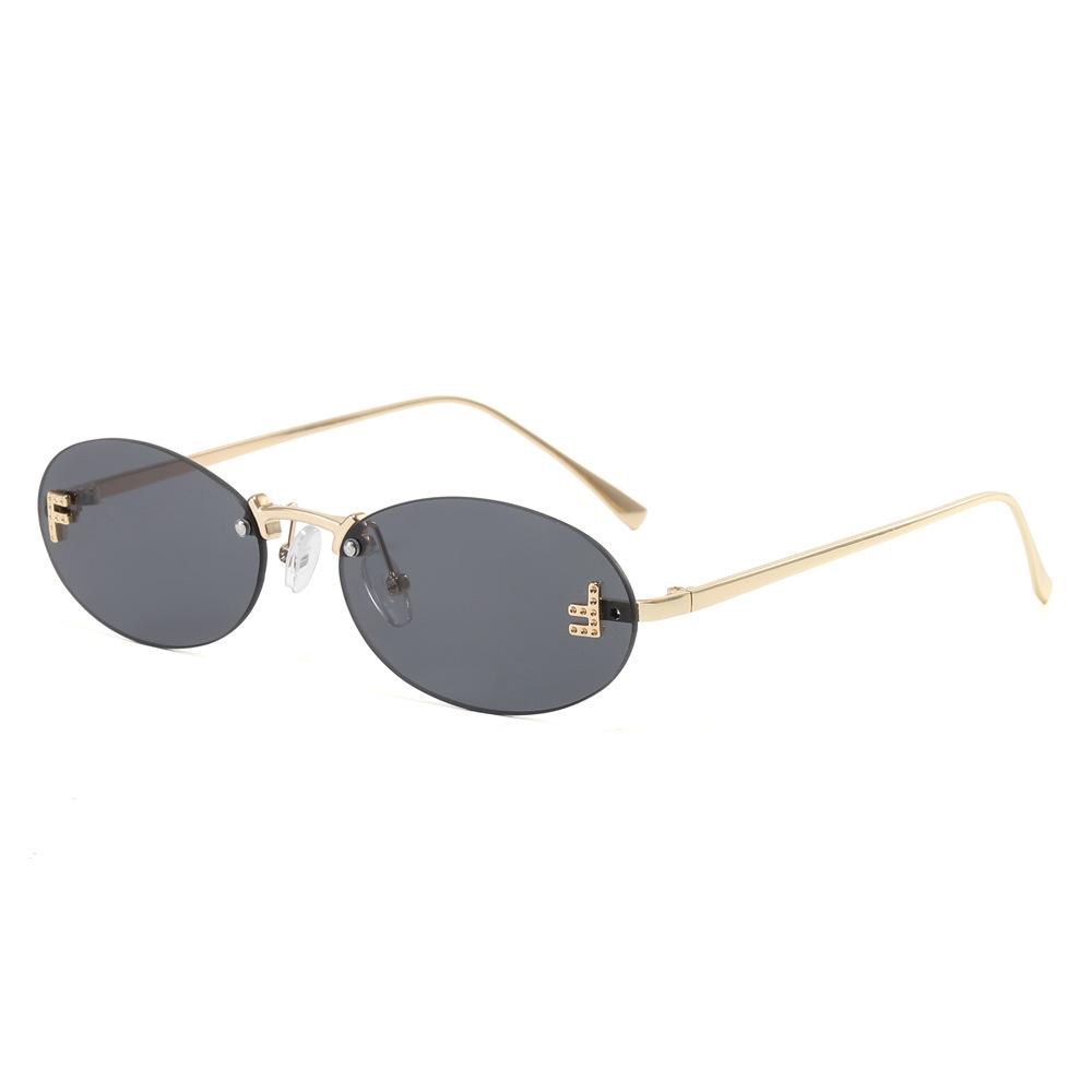 Oval Shape Women s Sunglasses Fashion Rimless Anti-reflective Trendy Sun Glasses Holiday Travelling Female Sunglass
Oval Shape Women s Sunglasses Fashion Rimless Anti-reflective Trendy Sun Glasses Holiday Travelling Female Sunglass