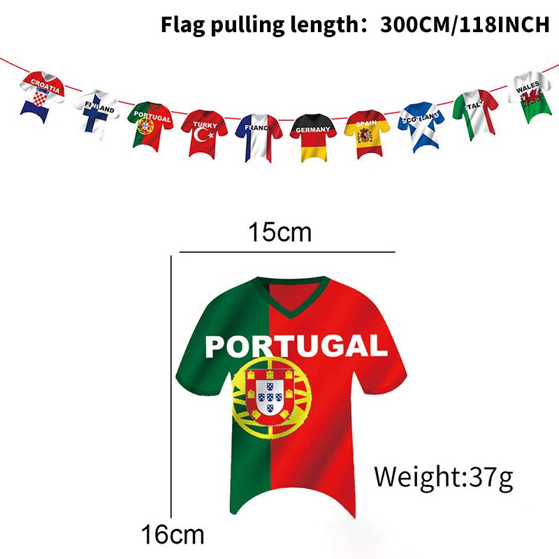Футбольный флаг подвесное украшение футбольная вечеринка украшения принадлежности бар клуб атмосфера аранжировка бумажный флаг красочный флаг as the picture
Футбольный флаг подвесное украшение футбольная вечеринка украшения принадлежности бар клуб атмосфера аранжировка бумажный флаг красочный флаг as the picture