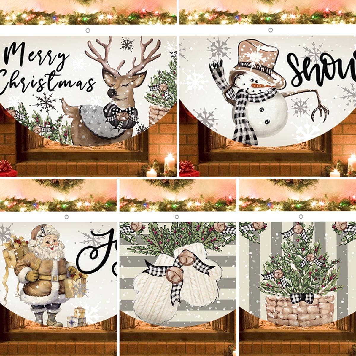 Merry Christmas Fan-shaped Banner Christmas Decoration for Home 2024 Xmas Party Decor Ornament Navidad Natal New Year Gifts 2025
Merry Christmas Fan-shaped Banner Christmas Decoration for Home 2024 Xmas Party Decor Ornament Navidad Natal New Year Gifts 2025