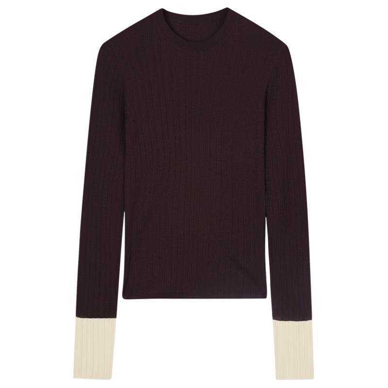 Свитер из смесовой мериносовой шерсти с круглым вырезом, облегающего кроя M
Свитер из смесовой мериносовой шерсти с круглым вырезом, облегающего кроя M