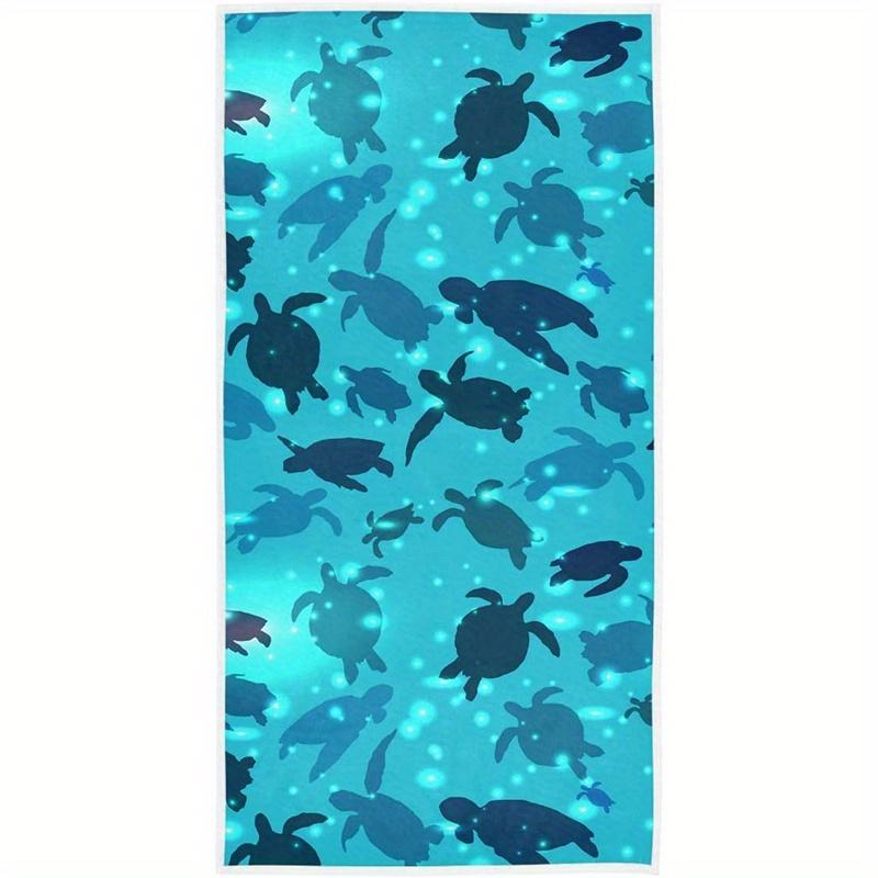 Beach Towel Turtle Glow Beach Towel Patterned Sunscreen And Windproof Suitable For Swimming Pool Camping Travel Blanket W30*H60(CM)
Beach Towel Turtle Glow Beach Towel Patterned Sunscreen And Windproof Suitable For Swimming Pool Camping Travel Blanket W30*H60(CM)
