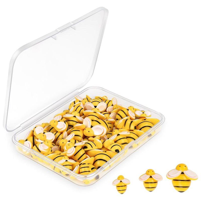 M-Modern-Resin Bees Charms For Crafts- 50 Pieces, Ideal For DIY Decorations& Scrapbooking With Included Storage Box жёлтый
M-Modern-Resin Bees Charms For Crafts- 50 Pieces, Ideal For DIY Decorations& Scrapbooking With Included Storage Box жёлтый