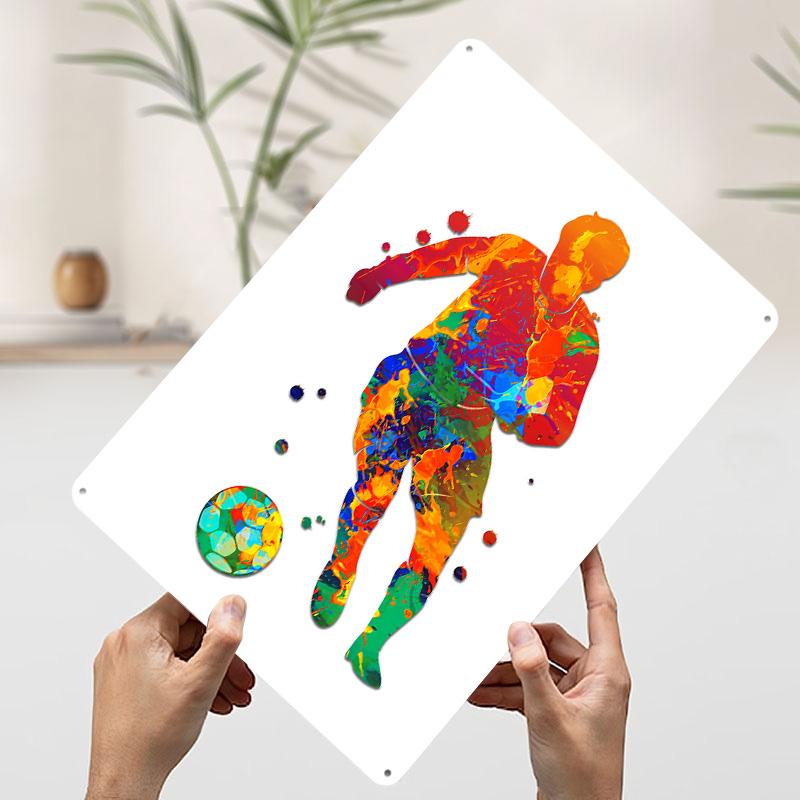 Kick Football Printed Poster Customized Wall Art Retro Vintage Metal Tin Signs for Room Modern Home Decoration Luxury Desk Decor 20x30cm(7.8x11.8inch)
Kick Football Printed Poster Customized Wall Art Retro Vintage Metal Tin Signs for Room Modern Home Decoration Luxury Desk Decor 20x30cm(7.8x11.8inch)