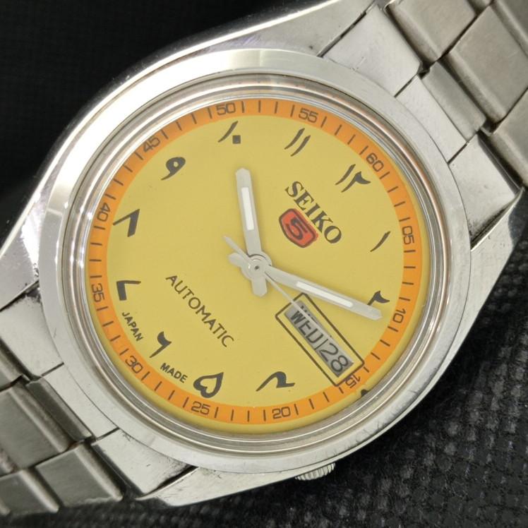 Б/У винтажные часы SEIKO 5 AUTO 7009A JAPAN MENS ARABIC YELLOW WATCH 608c-a315525-9 SKU608c-a315525
Б/У винтажные часы SEIKO 5 AUTO 7009A JAPAN MENS ARABIC YELLOW WATCH 608c-a315525-9 SKU608c-a315525