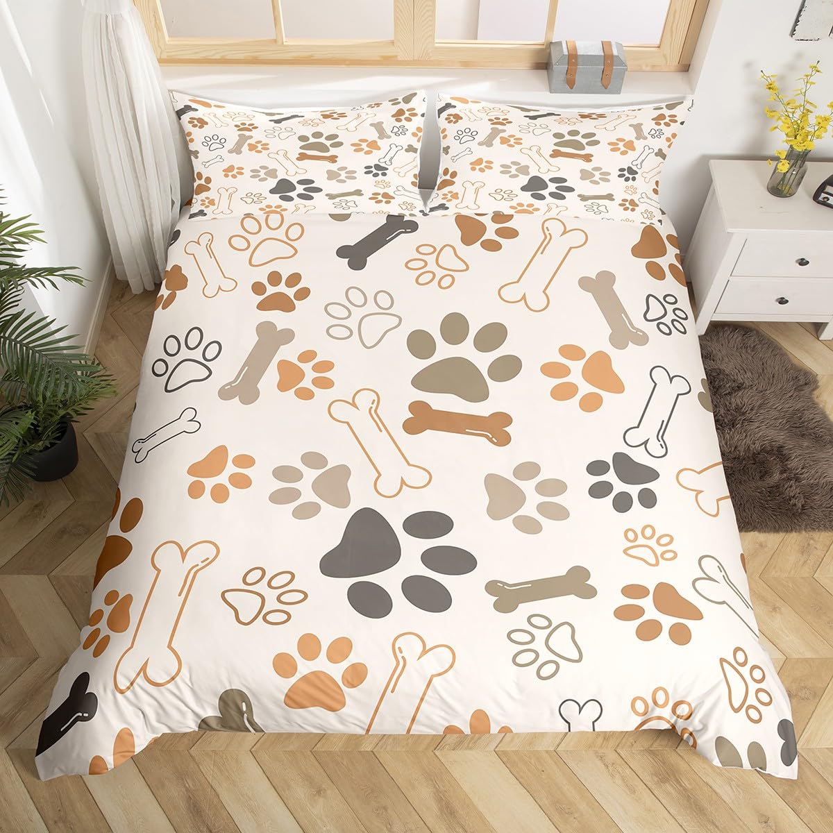 Comforter Footprints S For Kids Teens Queen King Lightweight S Dog Paw Cat Paw Bear Paw Bedding Sets Room Decor Comforter (quilt)-EU Single(135*200cm)3pcs
Comforter Footprints S For Kids Teens Queen King Lightweight S Dog Paw Cat Paw Bear Paw Bedding Sets Room Decor Comforter (quilt)-EU Single(135*200cm)3pcs