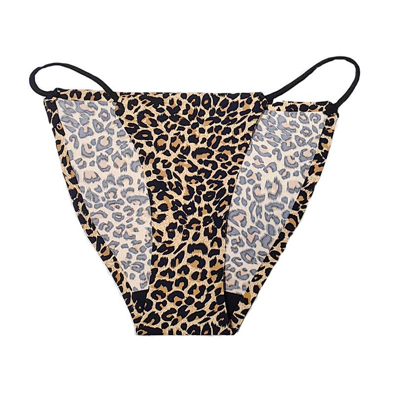 Бесшовные женские трусы Ice Silk с заниженной талией и леопардовым принтом L
Бесшовные женские трусы Ice Silk с заниженной талией и леопардовым принтом L