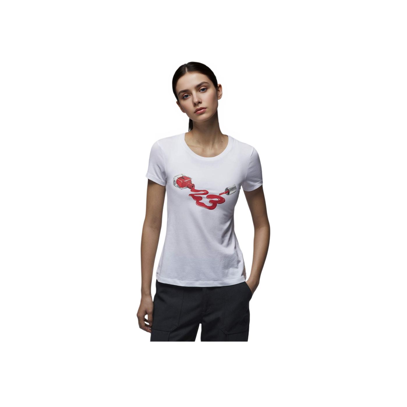 Jordan Fashion Round Neck American Short Sleeve T-Shirt Women Tops White HJ0143-100 XL
Jordan Fashion Round Neck American Short Sleeve T-Shirt Women Tops White HJ0143-100 XL