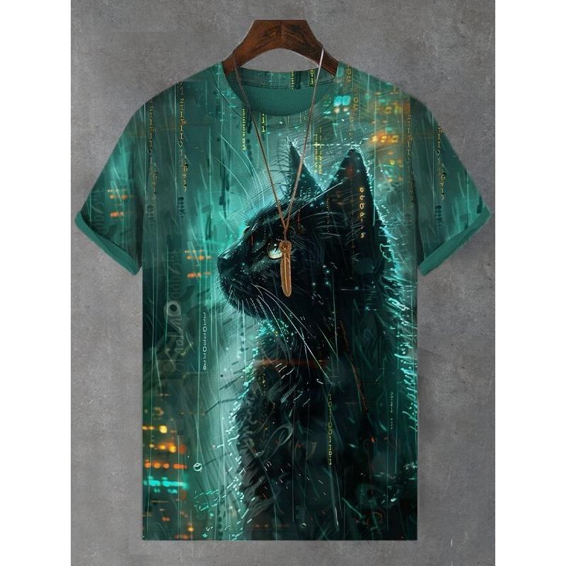 Funny Cat 3D Printed T Shirt For Men Funny Dinosaur Graphic T-Shirts Fashion New Casual Oversized Round Neck Men s Clothes 5XL
Funny Cat 3D Printed T Shirt For Men Funny Dinosaur Graphic T-Shirts Fashion New Casual Oversized Round Neck Men s Clothes 5XL