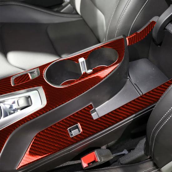 7Pcs/Set Water Cup Holder Panel Trim Exquisite Self-adhesive Red Carbon Fiber Gear Shift
7Pcs/Set Water Cup Holder Panel Trim Exquisite Self-adhesive Red Carbon Fiber Gear Shift