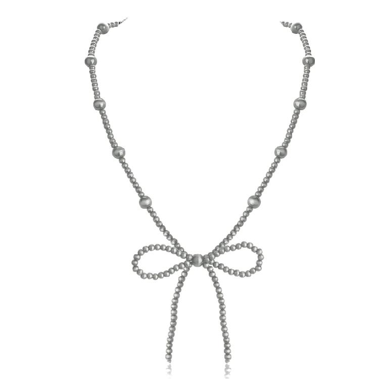 Fashionable Imitation Pearls and Bowknot Necklace for Women Western Styles Jewelry Accessory with Turquoise Accent 1
Fashionable Imitation Pearls and Bowknot Necklace for Women Western Styles Jewelry Accessory with Turquoise Accent 1