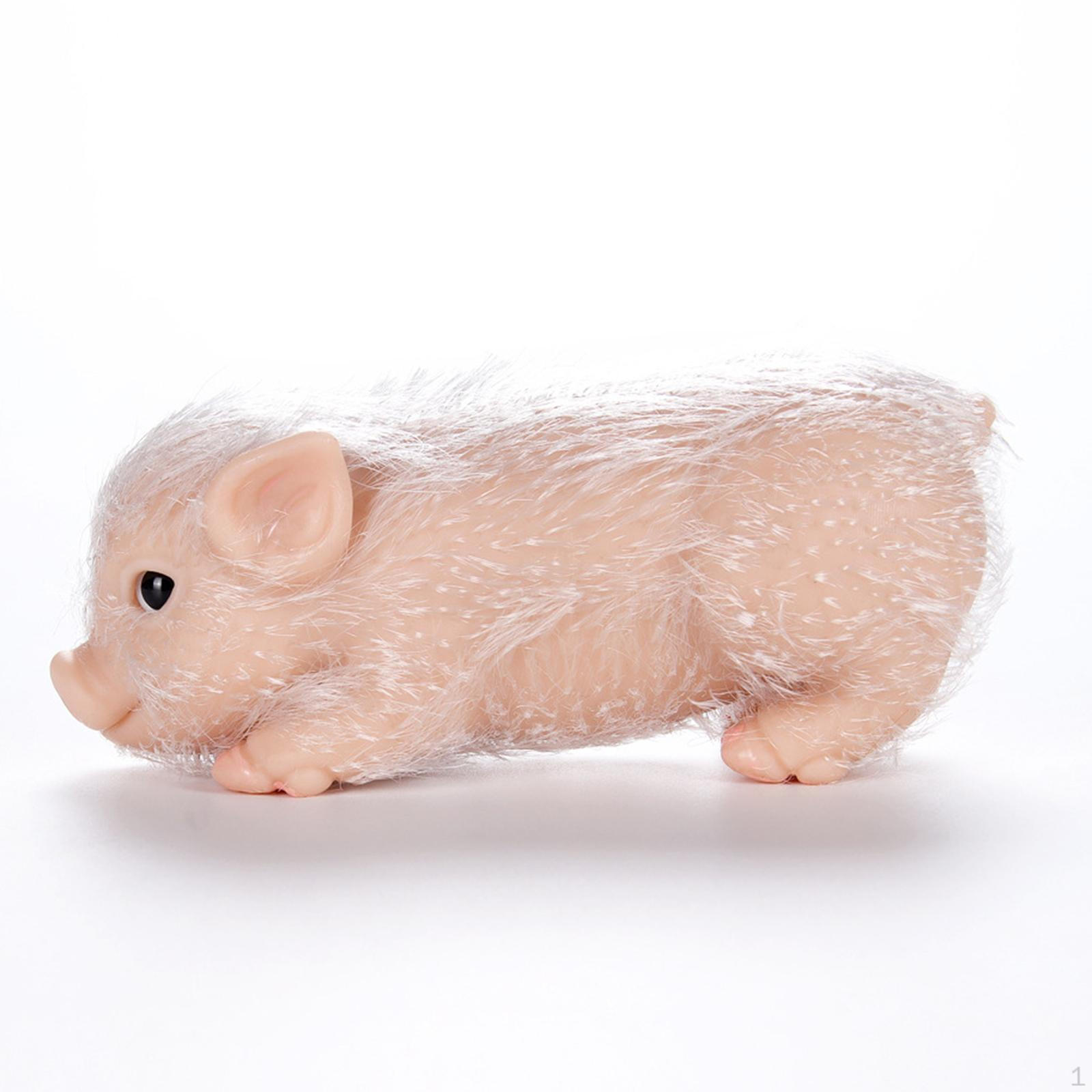 Миниатюрная игрушка-реборн свинья Мини силиконовый поросенок Реалистичная милая игрушка-животное кукла, для фото Skin
Миниатюрная игрушка-реборн свинья Мини силиконовый поросенок Реалистичная милая игрушка-животное кукла, для фото Skin