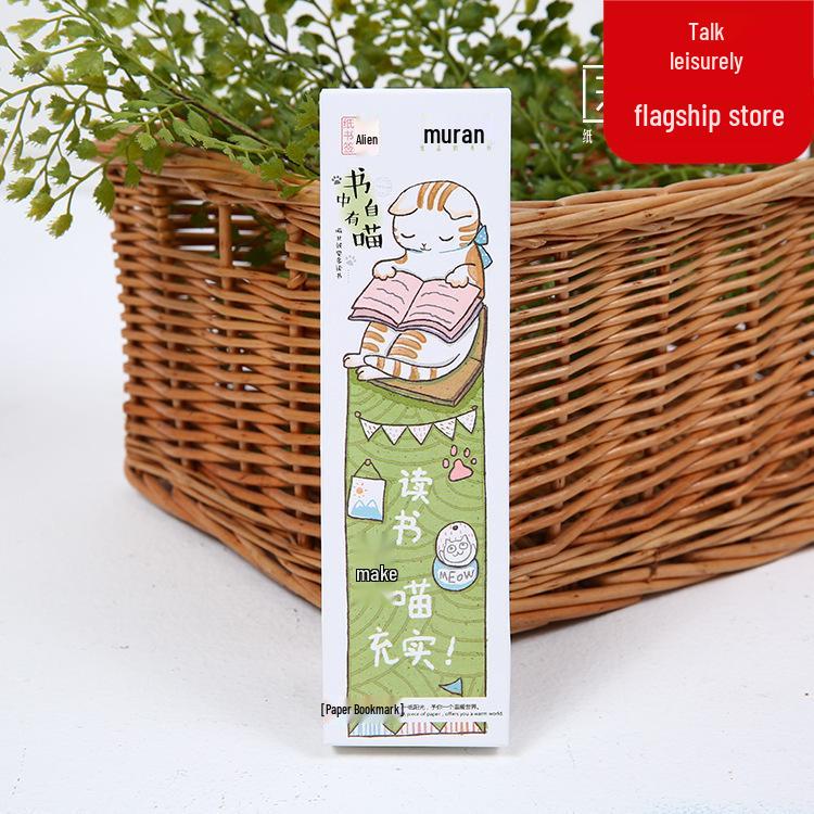 Mu Ran Original Hand-painted Irregular Cat-Themed Bookmarks (30 Sheets) W-SQ-174
Mu Ran Original Hand-painted Irregular Cat-Themed Bookmarks (30 Sheets) W-SQ-174