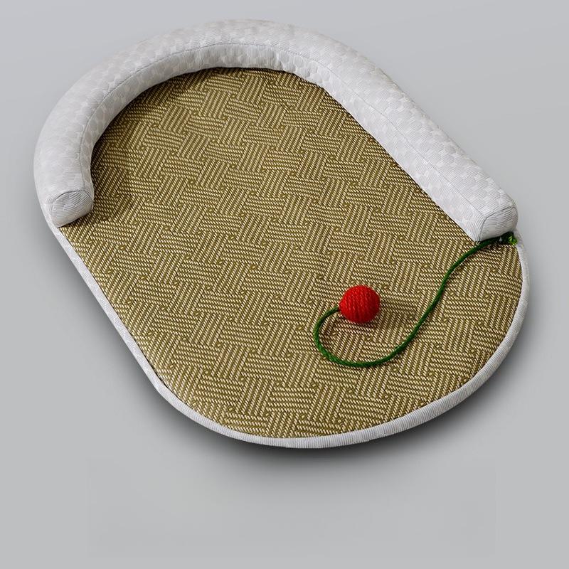 Removable Washable Cooling Pet Sofa Bed Summer Breathable Dog Cushion Nest Portable Cat House for Small Dogs Cats Pet Supplies M-50x40cm
Removable Washable Cooling Pet Sofa Bed Summer Breathable Dog Cushion Nest Portable Cat House for Small Dogs Cats Pet Supplies M-50x40cm