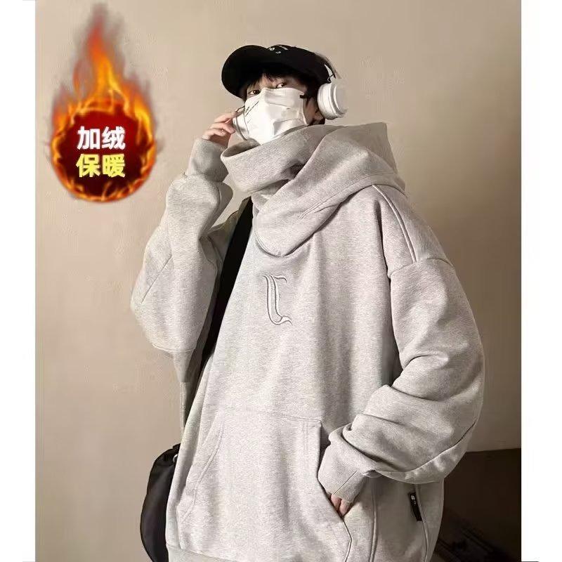 Hooded Sweater Men s Autumn and Winter Turtleneck Loose New Top High Street Hip Hop Dark Retro Hong Kong Style Jacket XXXL
Hooded Sweater Men s Autumn and Winter Turtleneck Loose New Top High Street Hip Hop Dark Retro Hong Kong Style Jacket XXXL
