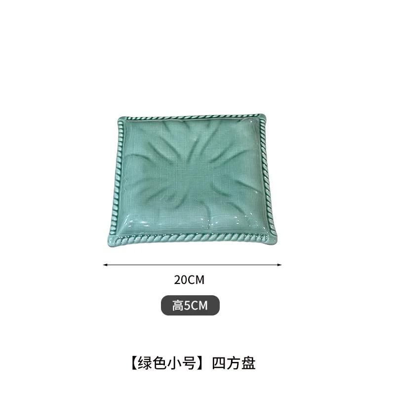 Керамическая молекулярная изоляционная тарелка для приготовления пищи, художественная концепция, столовая посуда, квадратная креативная десертная тарелка, сервировочная тарелка для суши, салата
Керамическая молекулярная изоляционная тарелка для приготовления пищи, художественная концепция, столовая посуда, квадратная креативная десертная тарелка, сервировочная тарелка для суши, салата