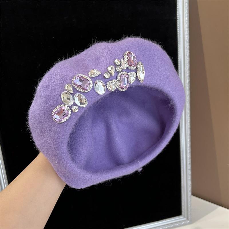 новый роскошный берет ручной работы со стразами классическая шапка французский берет зимняя женская повседневная шапка женская шапка для девочки
новый роскошный берет ручной работы со стразами классическая шапка французский берет зимняя женская повседневная шапка женская шапка для девочки