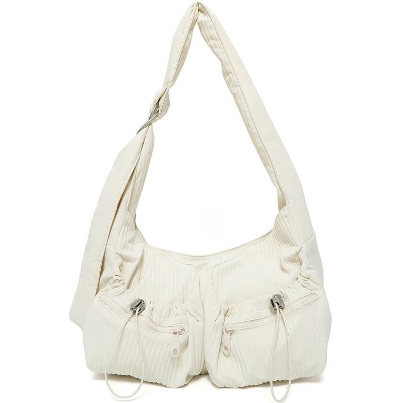 Сумка Cloud Bag большой вместимости с оборками, сумка через плечо для спорта и отдыха с широким ремешком бежевый
Сумка Cloud Bag большой вместимости с оборками, сумка через плечо для спорта и отдыха с широким ремешком бежевый