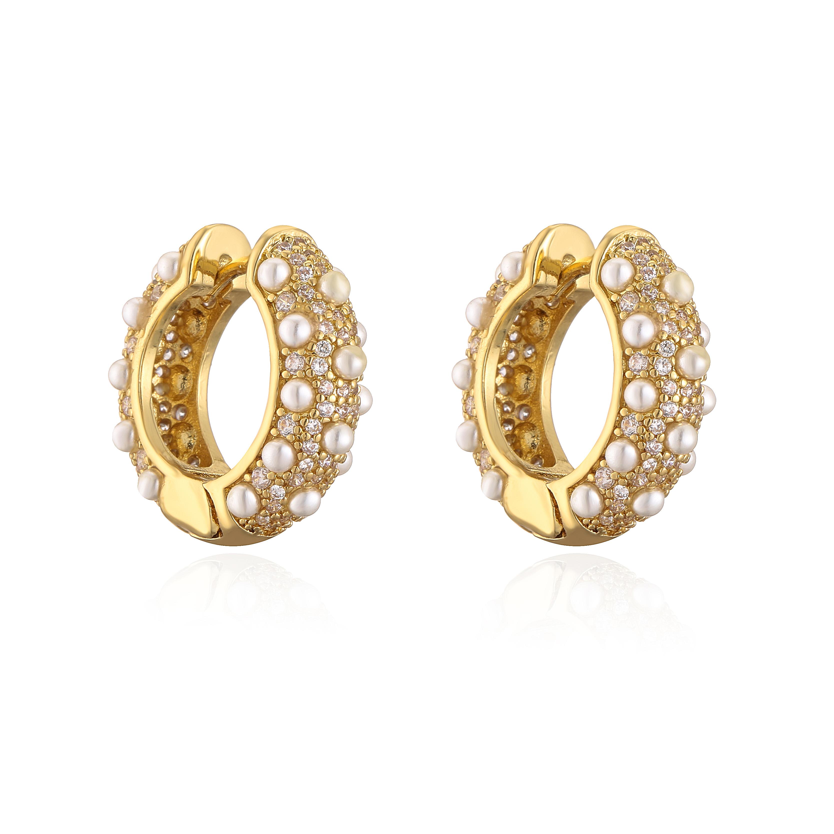 HECHENG, New Style Contracted Pearl Earrings For Women Round Zircon Geometric Stud Earring Women Party Zircon золотой
HECHENG, New Style Contracted Pearl Earrings For Women Round Zircon Geometric Stud Earring Women Party Zircon золотой